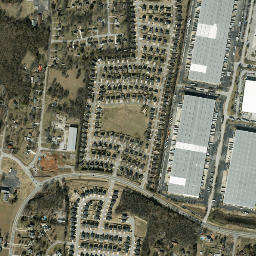 Neal Circle Tennessee High Resolution Satellite Map