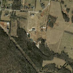 Glenrose Park Tennessee High Resolution Satellite Map