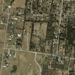 Cherry Lane Acres Tennessee High Resolution Satellite Map