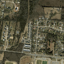 Rowland Estates Tennessee High Resolution Satellite Map
