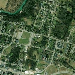 White County map(satellite map)