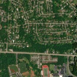 Gulf Park Tennessee High Resolution Satellite Map