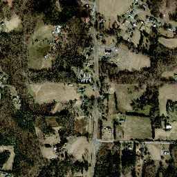 Davie County map(satellite map)