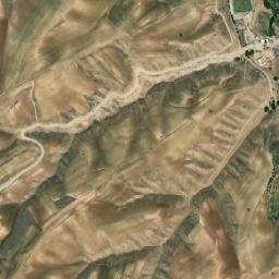 Divandarreh map(satellite map)