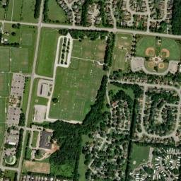 Boyd Mill Estates Tennessee High Resolution Satellite Map