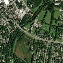 Rolling Rivers Tennessee High Resolution Satellite Map