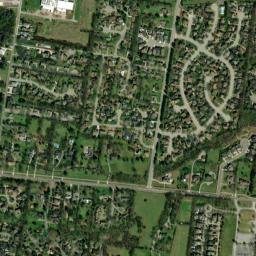 Ewingville Tennessee High Resolution Satellite Map