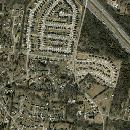 Shadowbrook Tennessee High Resolution Satellite Map