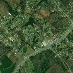 Middle Brook Place Tennessee High Resolution Satellite Map