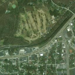 South Harriman Tennessee High Resolution Satellite Map