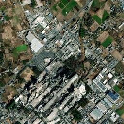 Hidaka-shi map(satellite map)
