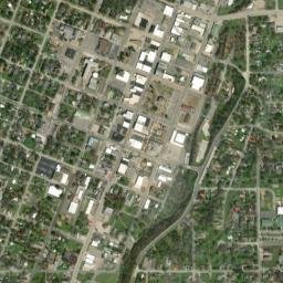 Tahlequah map(satellite map)