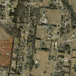 Fieldcrest Tennessee High Resolution Satellite Map