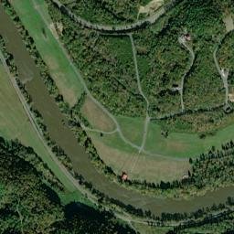 French Broad Tennessee High Resolution Satellite Map