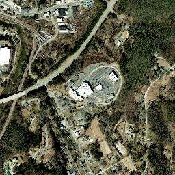 Spruce Pine map(satellite map)