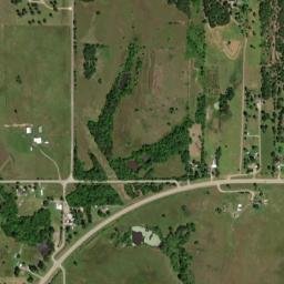 Creek County map(satellite map)