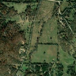 Hubbard Arkansas High Resolution Satellite Map