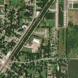 Brookland map(satellite map)