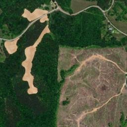 Scott Hill Tennessee High Resolution Satellite Map