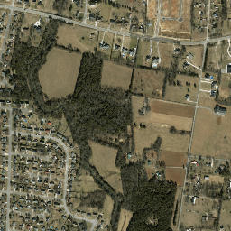 Farmington Estates Tennessee High Resolution Satellite Map