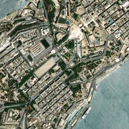 Floriana map(satellite map)
