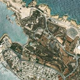 Kalkara map(satellite map)