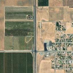 23201-23299 Fountain Springs Ave, Ducor High Resolution Satellite Map