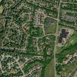 Gardner Estates Tennessee High Resolution Satellite Map