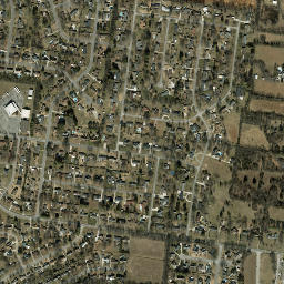 Regency Park Tennessee High Resolution Satellite Map