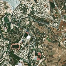 Cospicua map(satellite map)