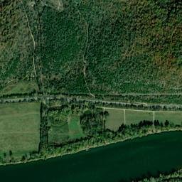 Myersville Arkansas High Resolution Satellite Map