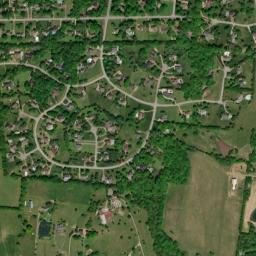 1096 Cedarview Lane, Franklin, TN 37067 High Resolution Satellite Map