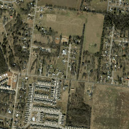 Kings Estates Tennessee High Resolution Satellite Map