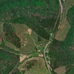 Brysonville Tennessee High Resolution Satellite Map