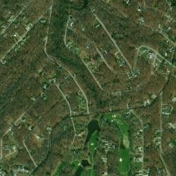 Lake Tansi Village Tennessee High Resolution Satellite Map