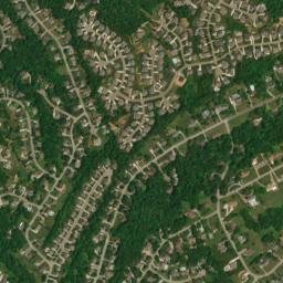 Tan Rara Oesta Tennessee High Resolution Satellite Map