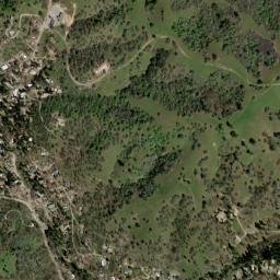 Pine Flat California High Resolution Satellite Map