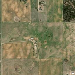 Blaine County map(satellite map)