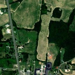 Clarksburg Tennessee High Resolution Satellite Map