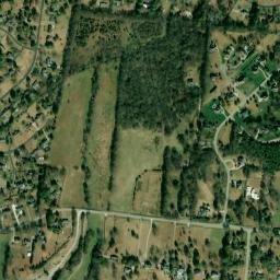 Oakleaf Estates Tennessee High Resolution Satellite Map