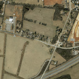 Blackman Tennessee High Resolution Satellite Map