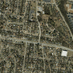 Northpointe Hall Tennessee High Resolution Satellite Map