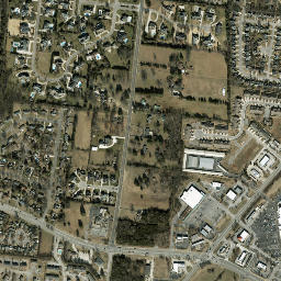 Quail Run Tennessee High Resolution Satellite Map