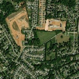 Pine Springs Tennessee High Resolution Satellite Map