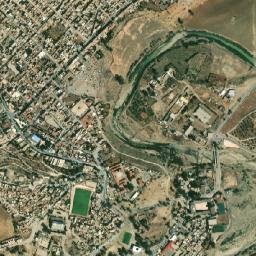 Ammi Moussa map(satellite map)