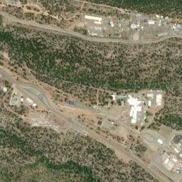 Los Alamos County map(satellite map)