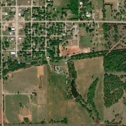 24-26 Central Ave, Tryon, OK 74875 Satellite Map