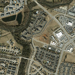 Broodwood Tennessee High Resolution Satellite Map