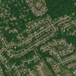 Belle-Aire Tennessee High Resolution Satellite Map