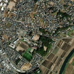 Kashiwa Shi map(satellite map)